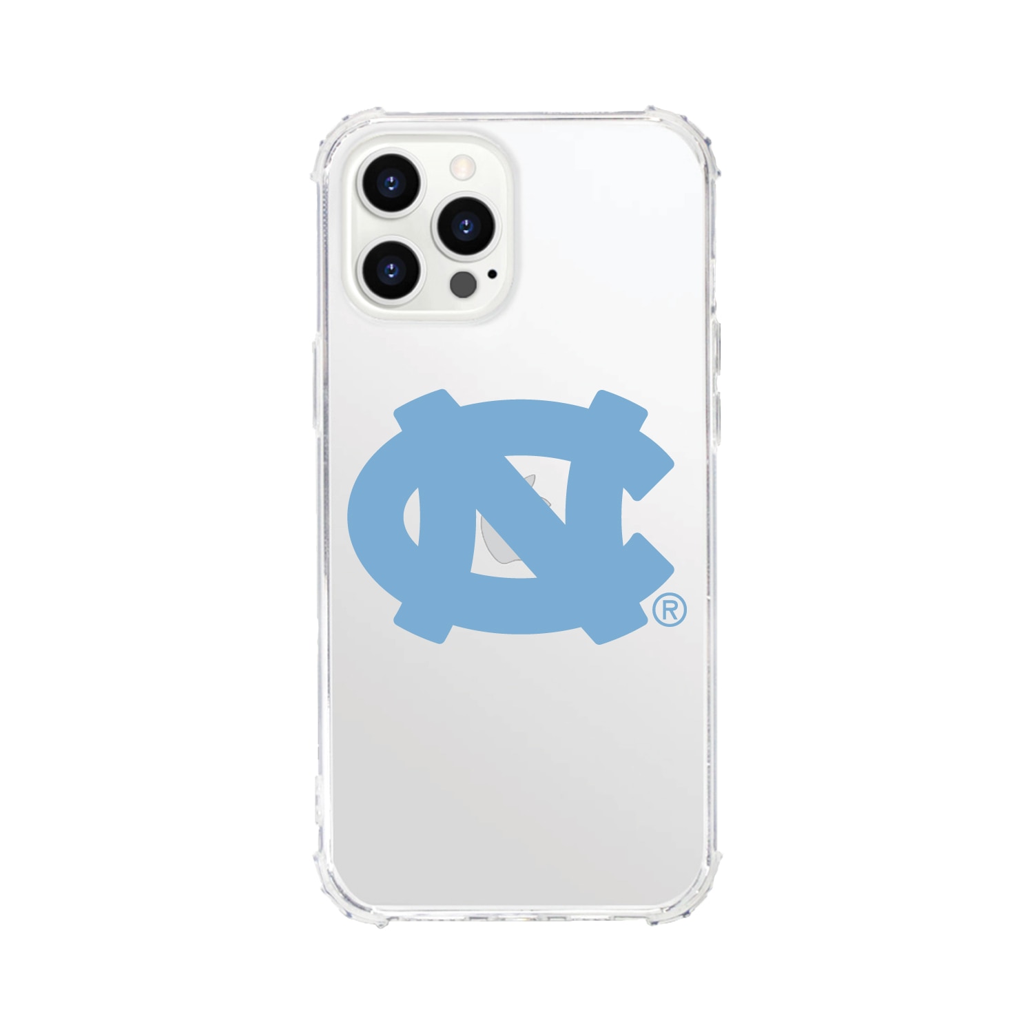 University of North Carolina- Clear Tough Edge Phone Case, Classic - iPhone 15