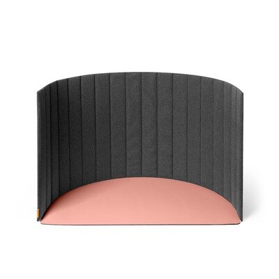 Poppin Portable Space Divider,Slate Blue