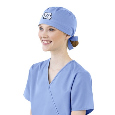 University of North Carolina Custom Decorated WonderWink WWK Unisex Scrub Cap, 400