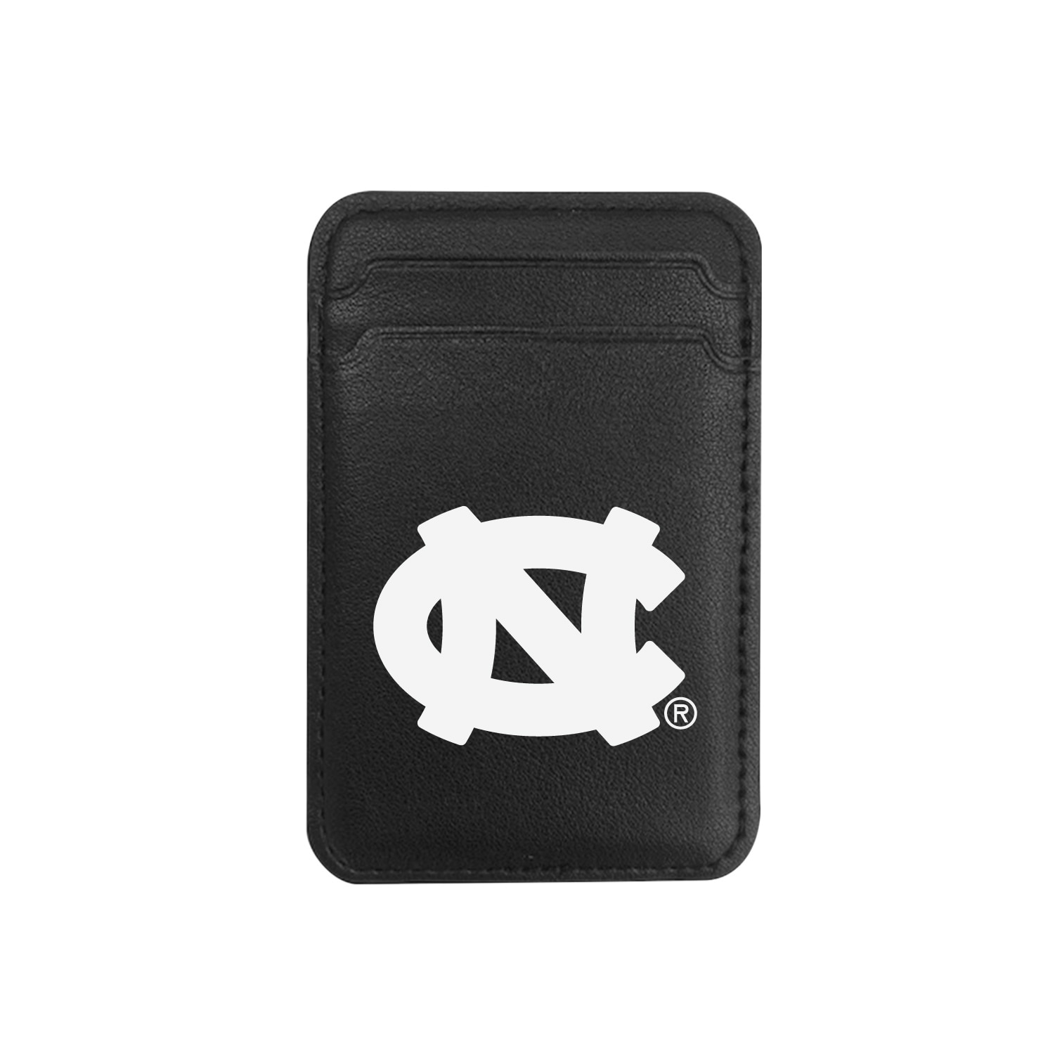 University of North Carolina V3 - Leather Wallet Sleeve (Top Load, Mag Safe), Black, Classic V1