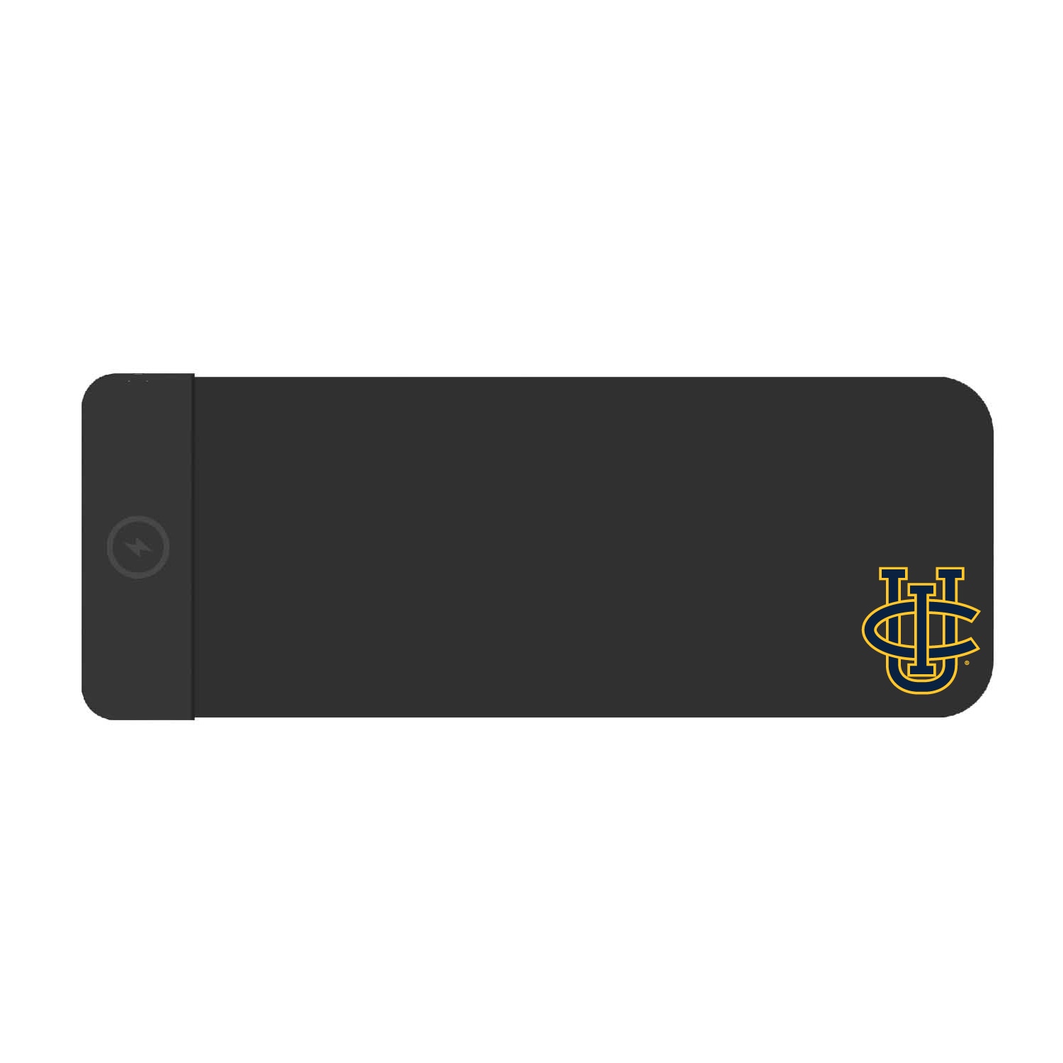 University of California-Irvine Cloth Wireless Charging Desk Mat, Black, Classic V1