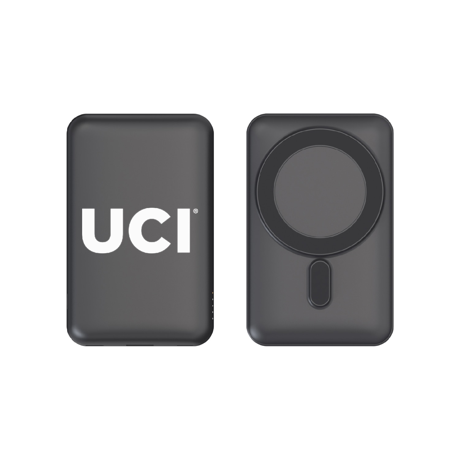 University of California-Irvine Mag Safe Compatible Power Bank, Black, Alumni