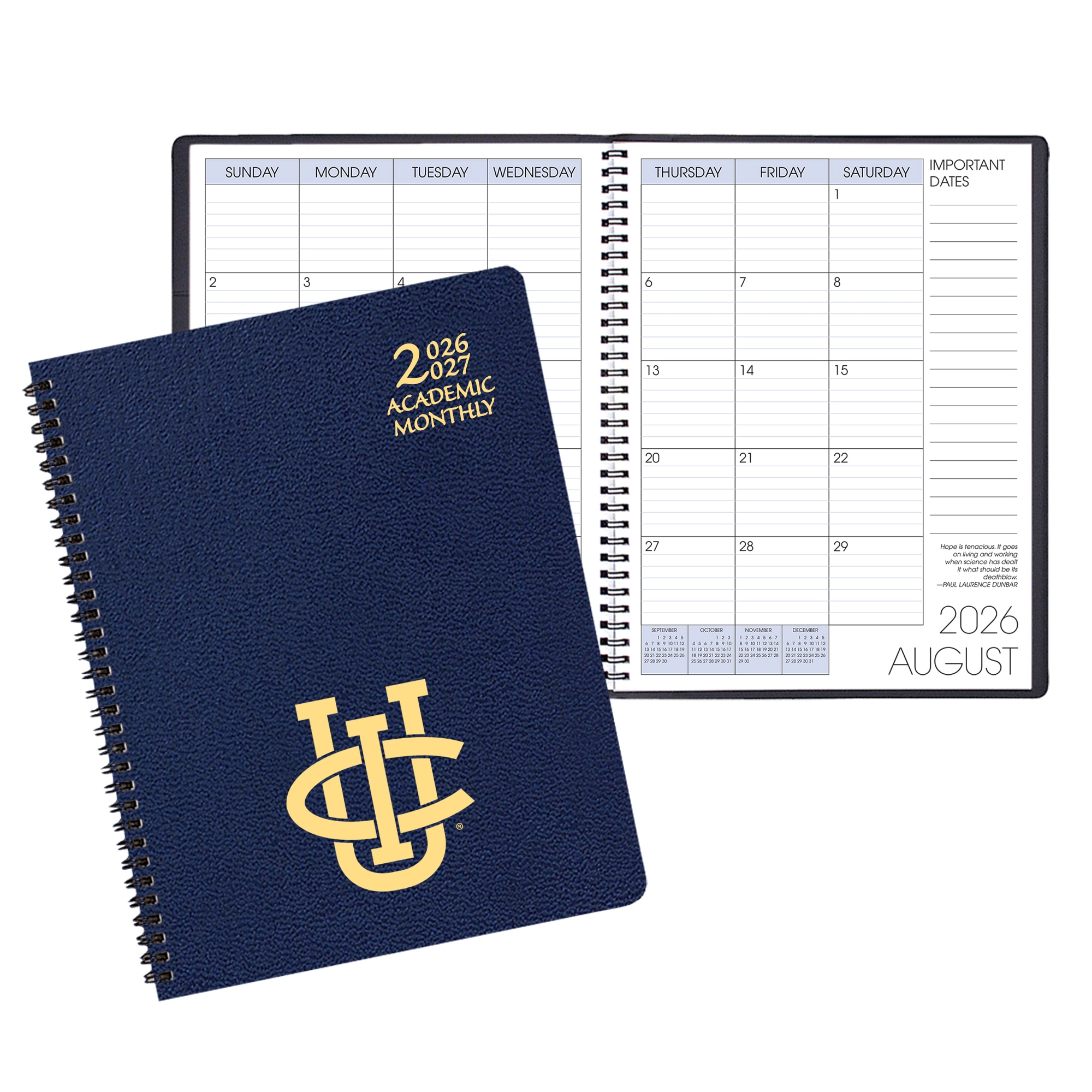 Payne '26-'27 Imprinted Academic Monthly Planner