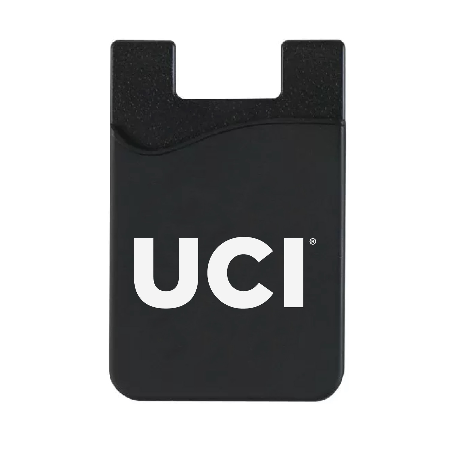 University of California-Irvine Leather Wallet Sleeve (Top Load), Black, Classic