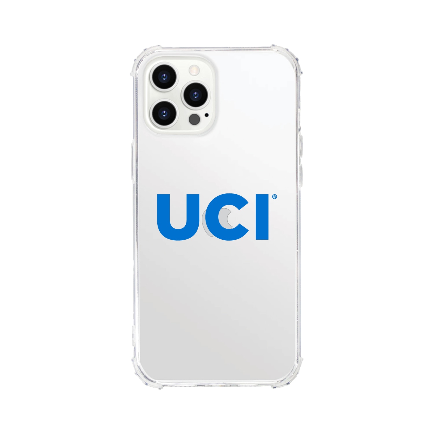 University of California-Irvine- Clear Tough Edge Phone Case, Classic - iPhone 15