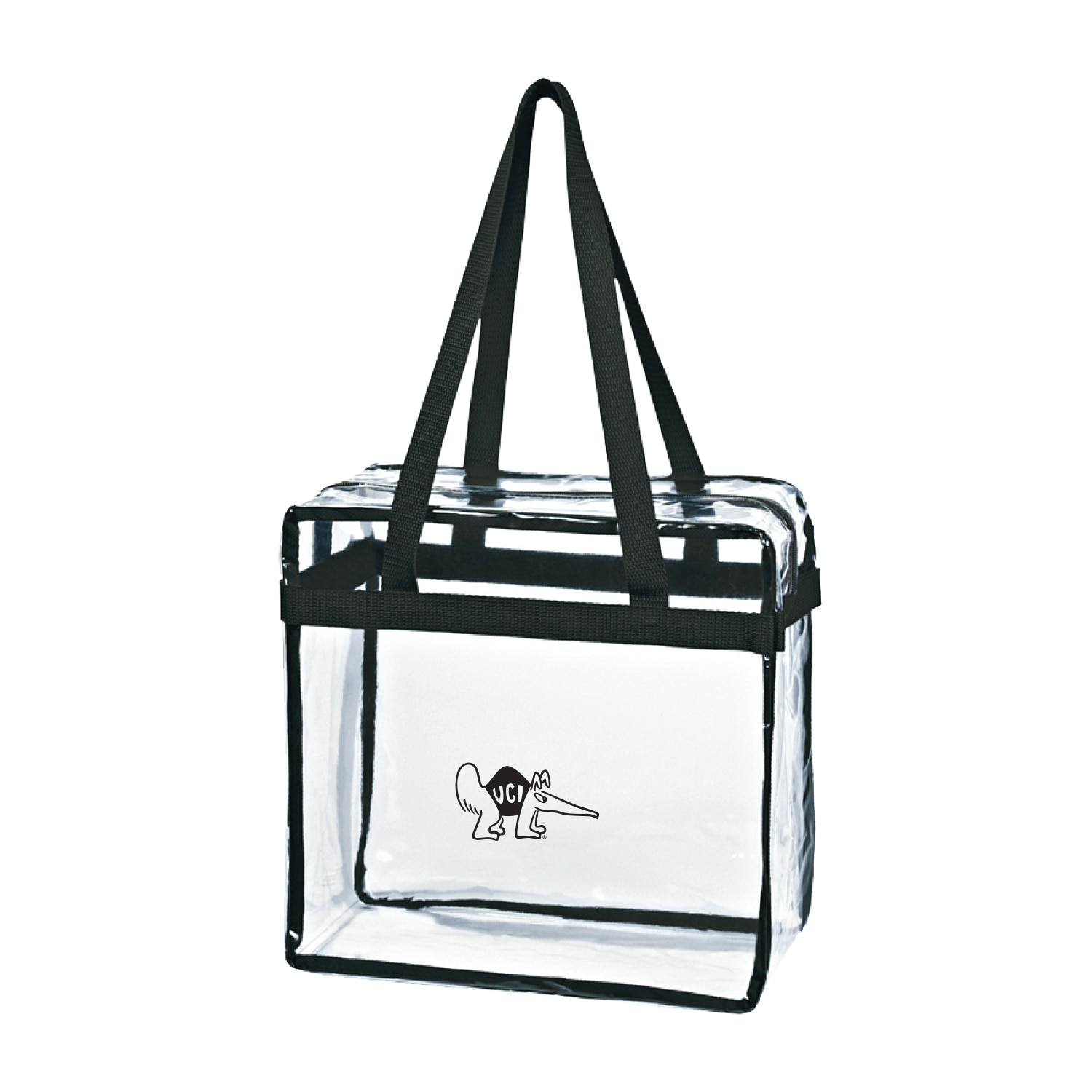 U.C. Irvine Anteaters 3603 Zipped Stadium Tote Imprinted