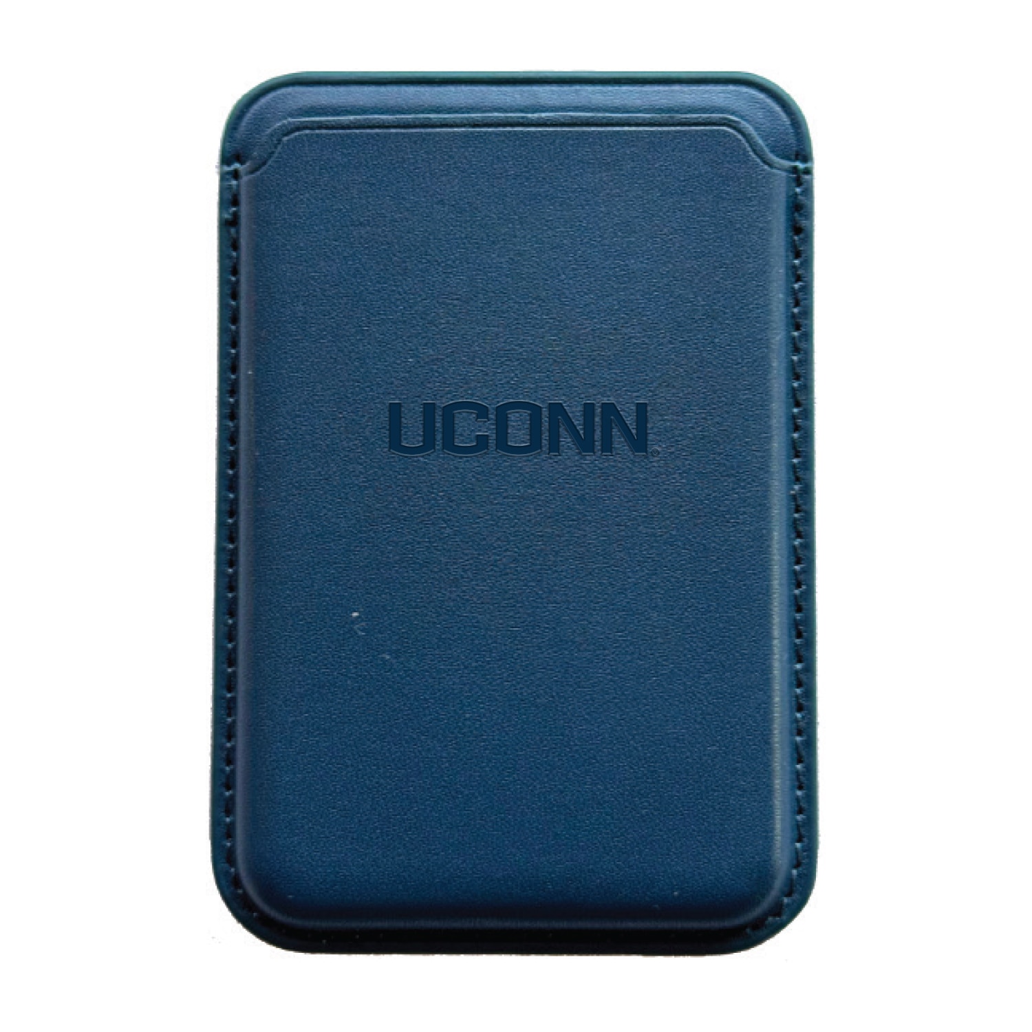 Monaco Leather Cellphone ID wallet with MagSafe Navy
