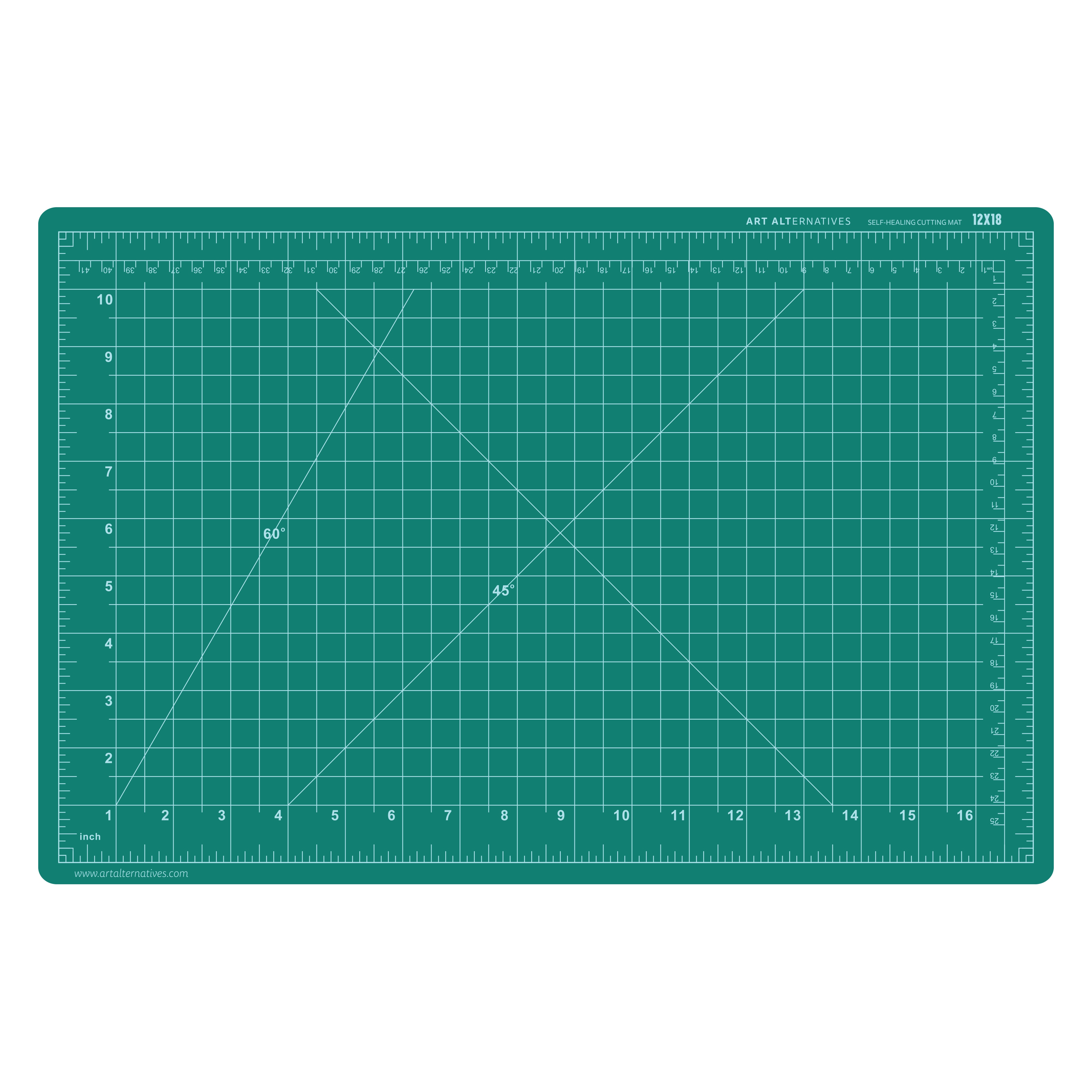 Art Alternatives Self-Healing Cutting Mat 12" x 18" Double-Sided