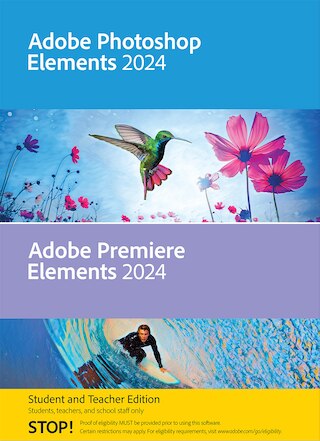 Adobe Photoshop & Premiere Elements 2024 - Windows Adobe Photoshop & Premiere Elements 2024 - Windows