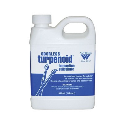 Weber Turpenoid - Quart Plastic Bottle