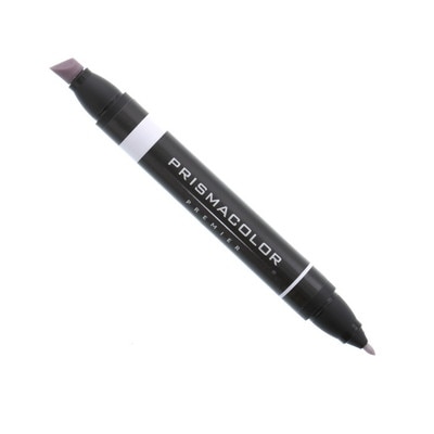 Prismacolor Premier Art Marker, Chisel/Fine, Warm Gray 20%