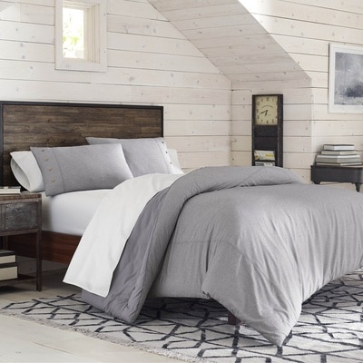 IZOD Riley Twin Gray Comforter Set