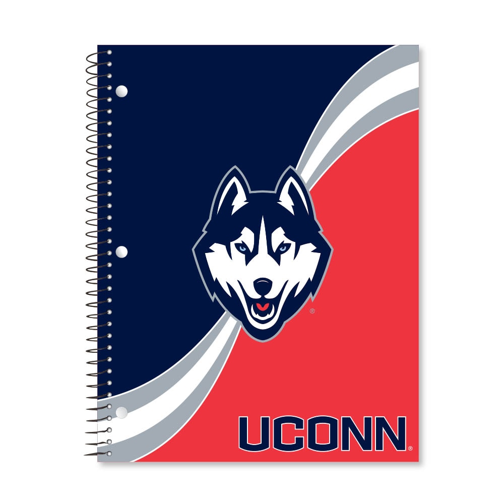 Digi Curve Divide 1 Subject 11"x8.5" 70 Count College Ruled Spiral Notebook