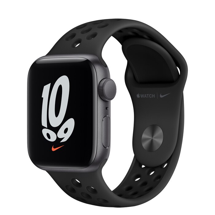 Apple Watch Nike SE GPS 40mm Space Gray Aluminum Case with Anthracite/Black Nike Sport Band - Regular
