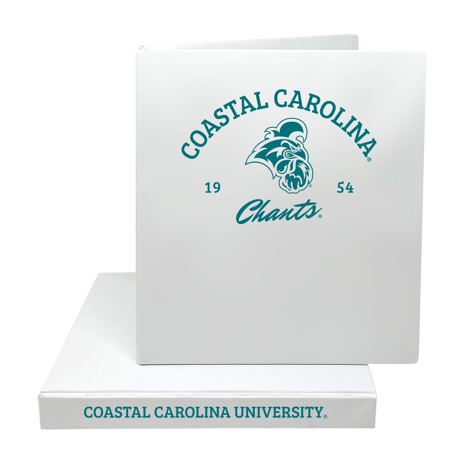 1" Imprinted Binder Mascot