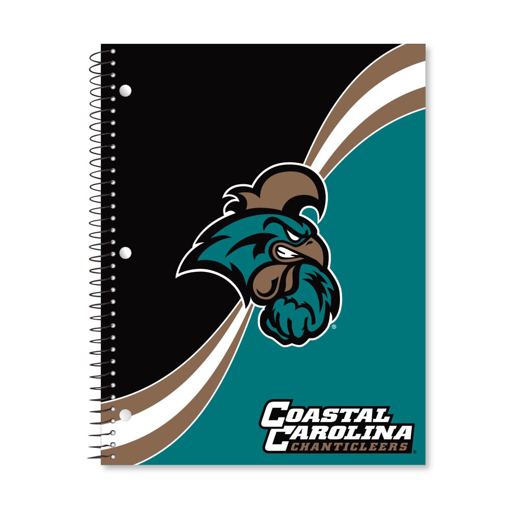Digi Curve Divide 1 Subject 11"x8.5" 70 Count College Ruled Spiral Notebook