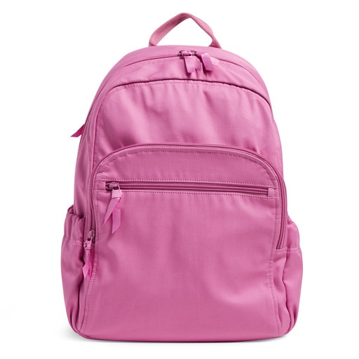 Vera Bradley Iconic Campus Backpack: Rich Orchid | Coastal  display picture 1