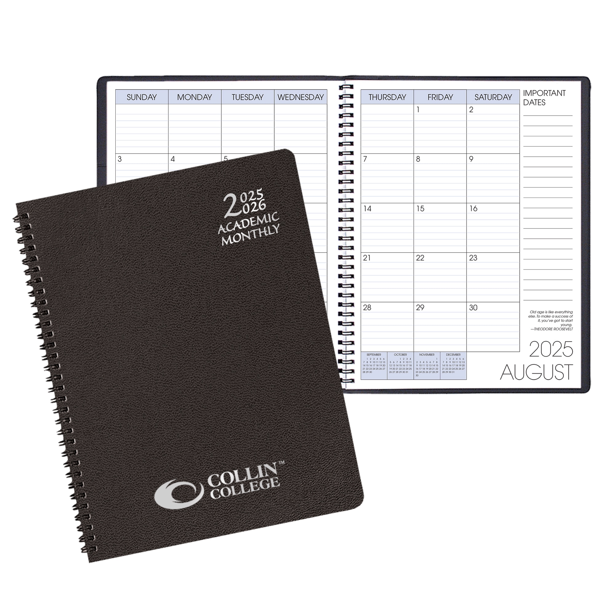 Payne 25-26 Imprinted Academic Monthly Planner 8.5"x11"