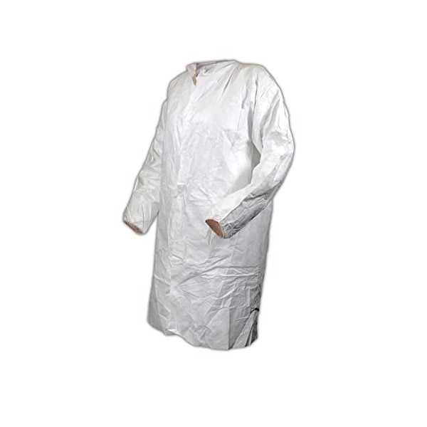 Non-Elastic Cuff Disposable Labcoat