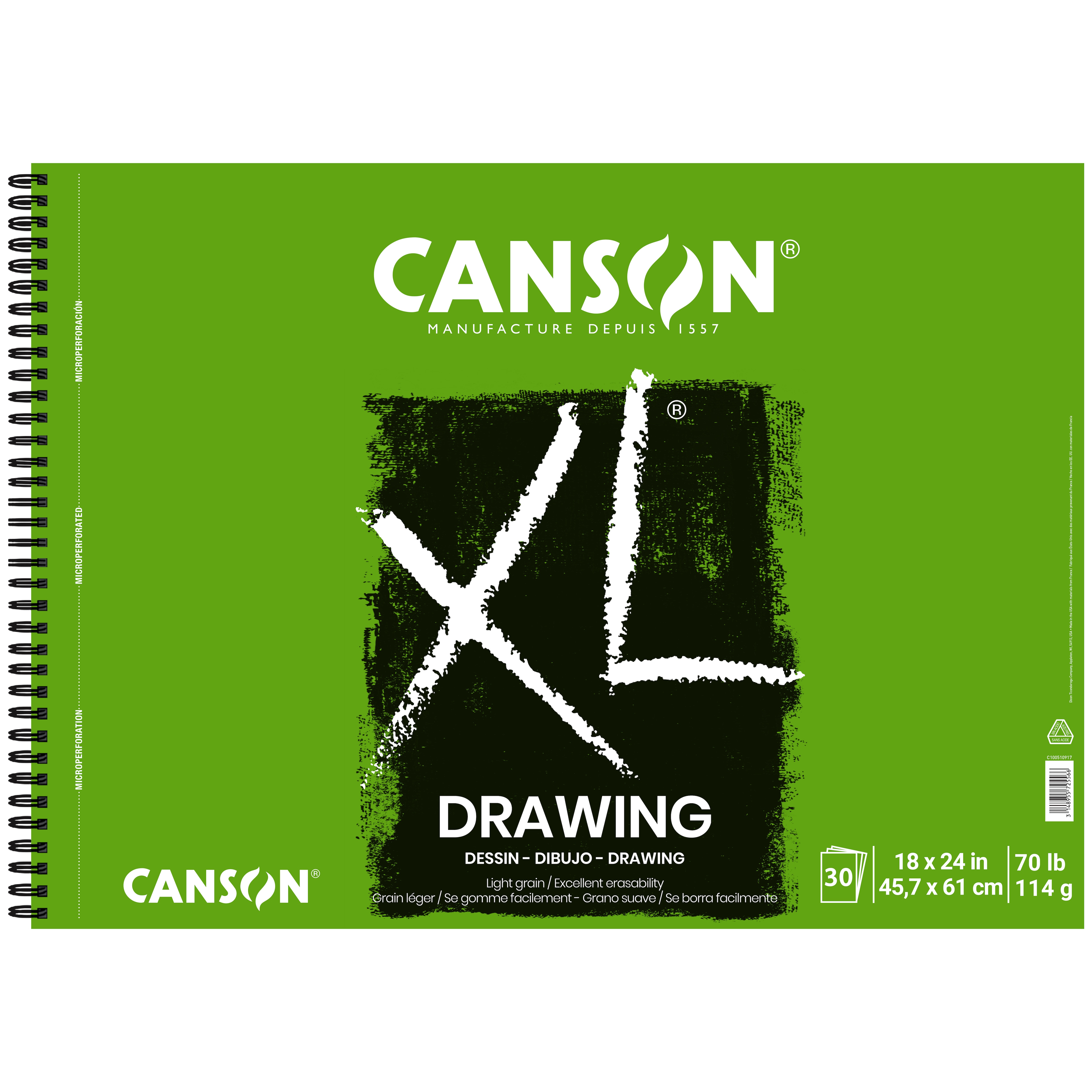 Xl Drawing Pad 18X24 30Sh