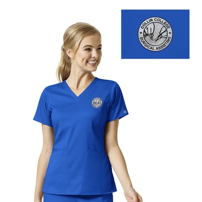 CC13 Women's Surgical Assisting 4 Pocket V-Neck Top