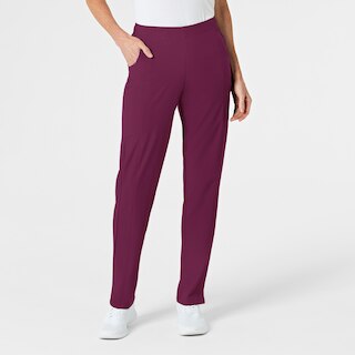 WonderWink W123 Women's Flat Front Double Cargo Scrub Pant, 5155