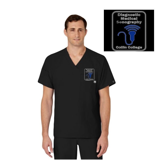 Wink W123 Men's V-Neck Top, 6355CC7