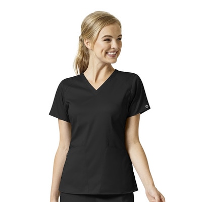 WW Pro Women's 4 Pocket V-Neck Top, 6319