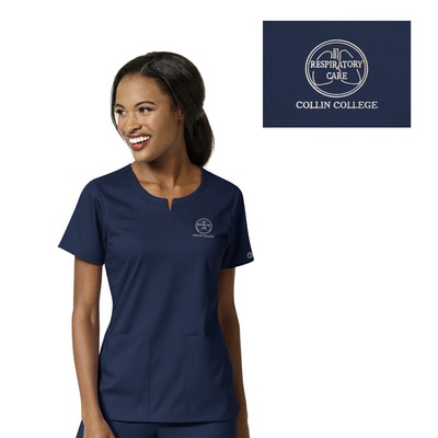 CC4 Respiratory Care Wmns Notch Top ID 8138108