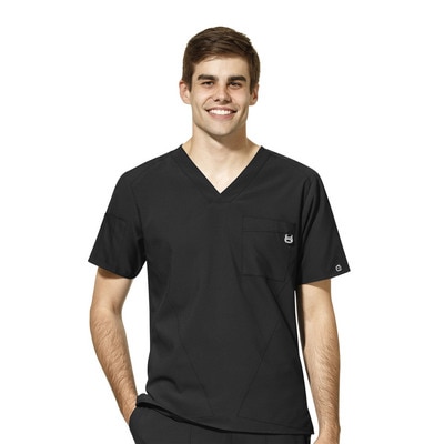 Medical Assisting Men's V-Neck Scrub Top, 6355