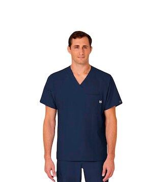 W123 Men's V-Neck Top, 6355
