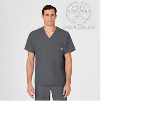 Wink W123 Men's V-Neck Top 6355CC4