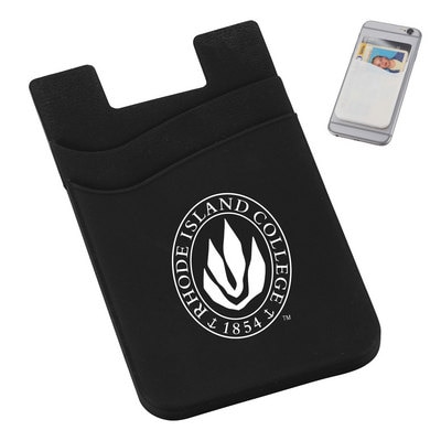 Dual Pocket Cell Phone Wallet Black