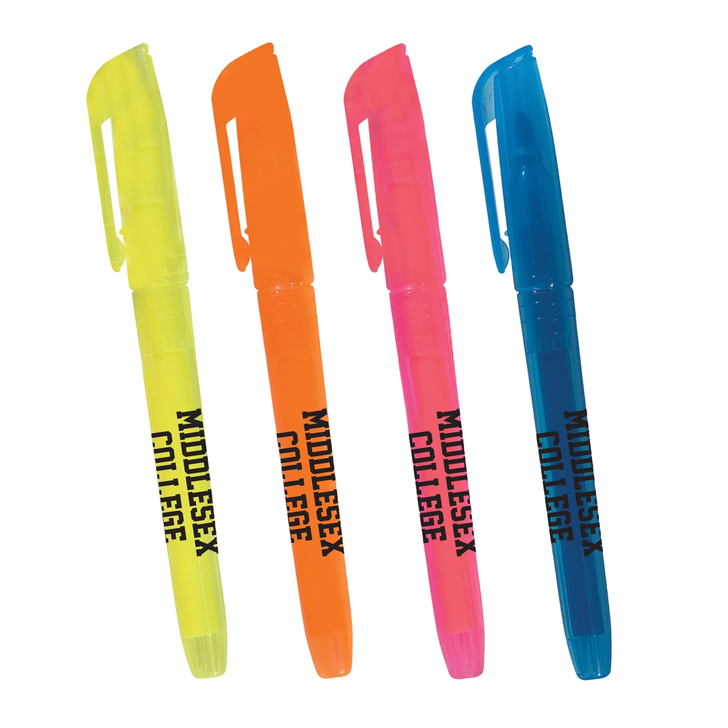 Emblematic Highlighters 4pk Assorted