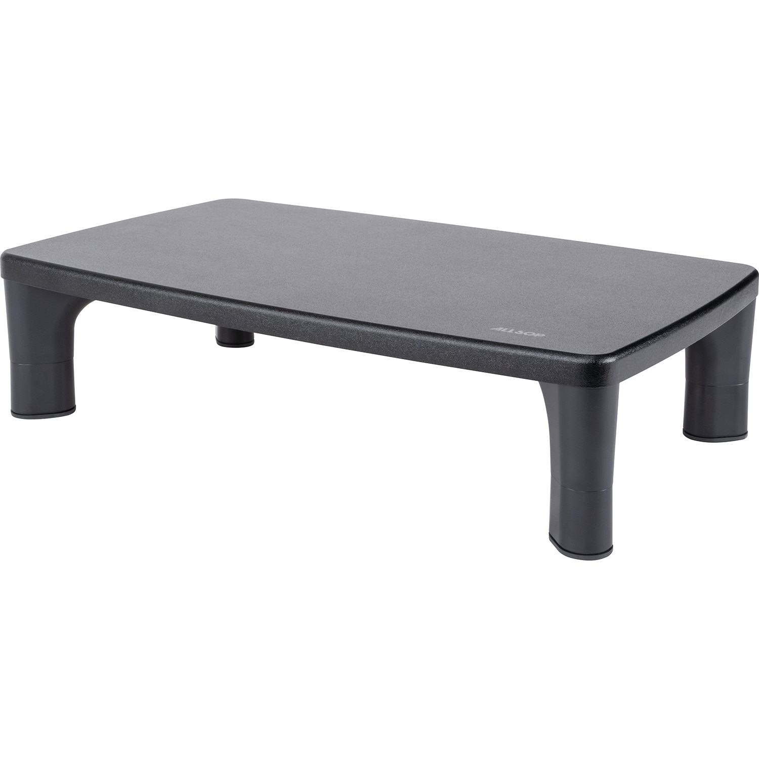 Allsop Hi-Lo Adjustable Monitor Stand 15.8x9.5x2.8in Box Black