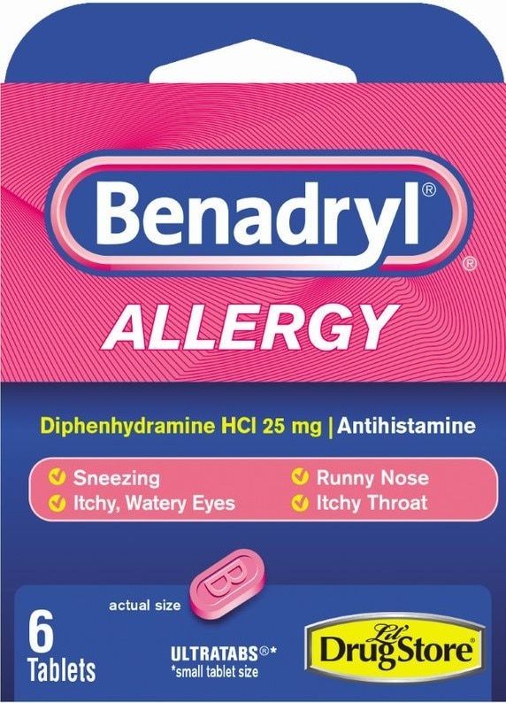 LIL D BENADRYL TRIAL 6CT/3-dose