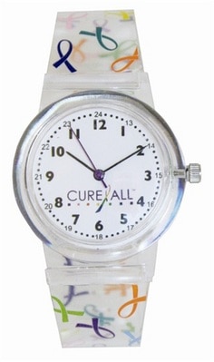 Multi-Color Ribbon Jelly Watch