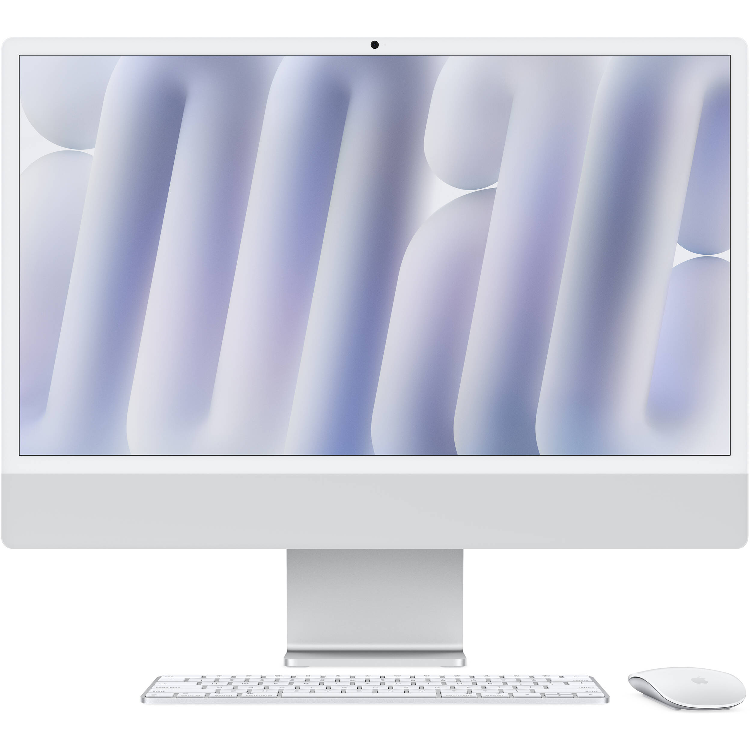 24-inch iMac with Retina 4.5K display Nano-texture glass: Apple M4 chip with 10 core CPU and 10 core GPU 256GB SSD 16GB - Silver