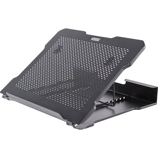 Allsop Metal Art Adjustable Laptop Stand 13x11in Box Black