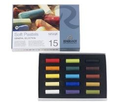 Rembrandt Pastel Half Stick Set, 15-Colors