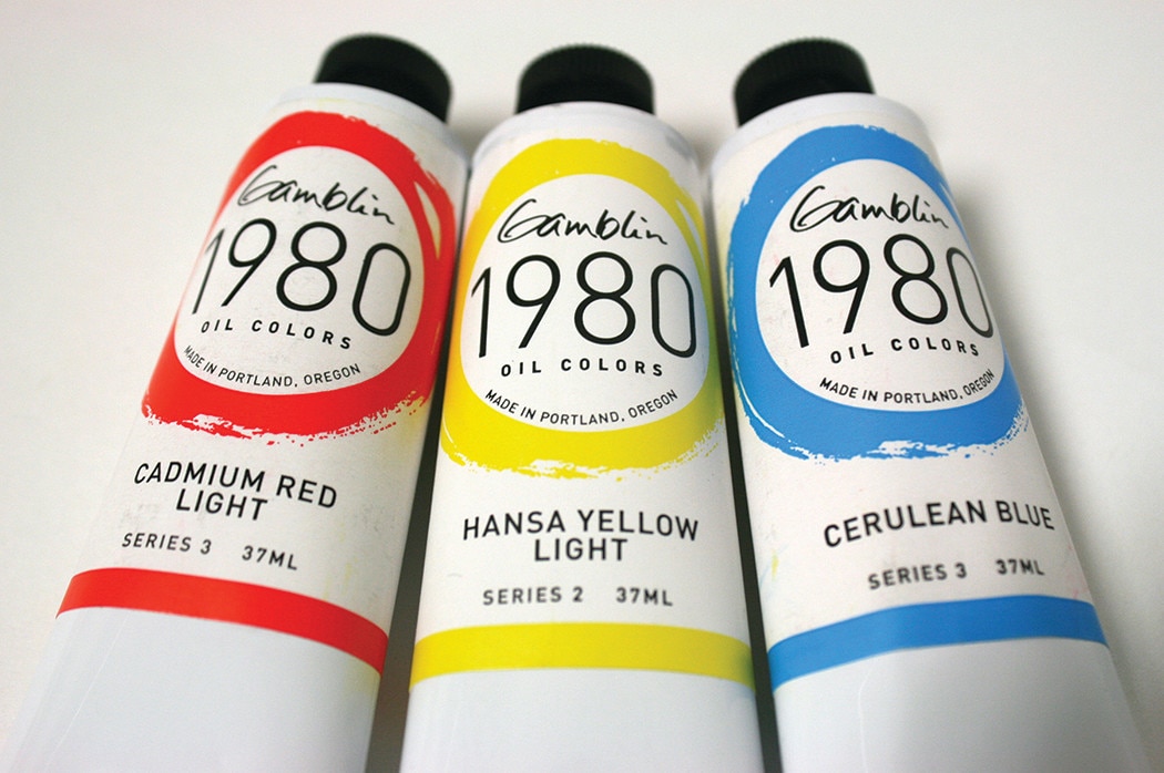 Gamblin 1980 Oil Color, 37ml, Alizarin Crimson