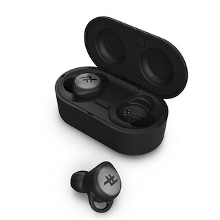 Zagg ifrogz Truly Wireless Earbuds and Charging Case in Black