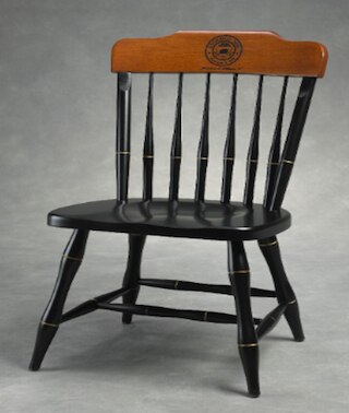 Keene State Standard Chair Side Chair Black with Cherry