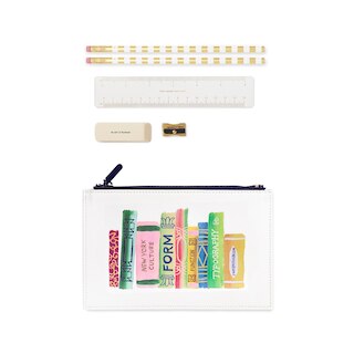 Kate Spade New York Pencil Pouch Bookshelf