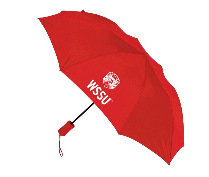 "The Victory" Solid Emblematic Umbrella Automatic Folding 42" Coverage