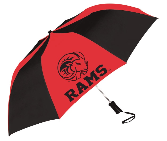 Winston-Salem St Rams "The Sport" 2-Tone Emblematic Umbrella Automatic Folding 48" Coverage