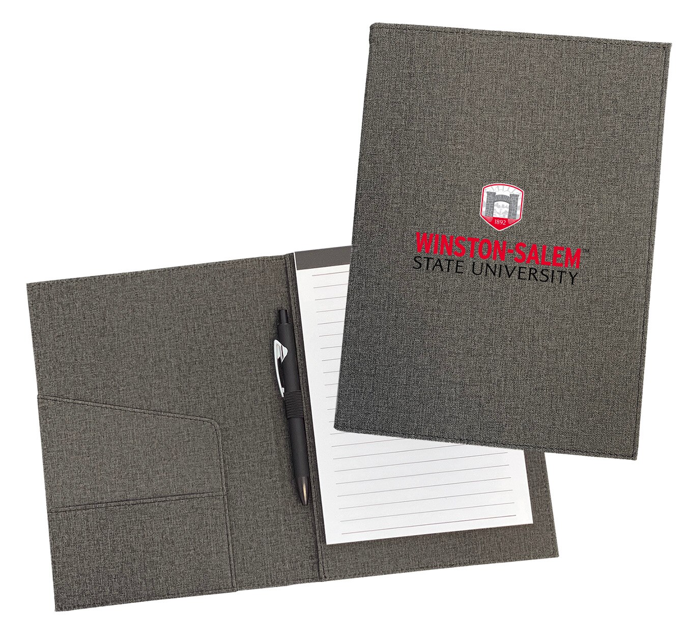 Imprinted Padfolio with Notepad