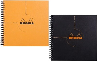 Versatile Wirebound Rhodia Reverse Book.