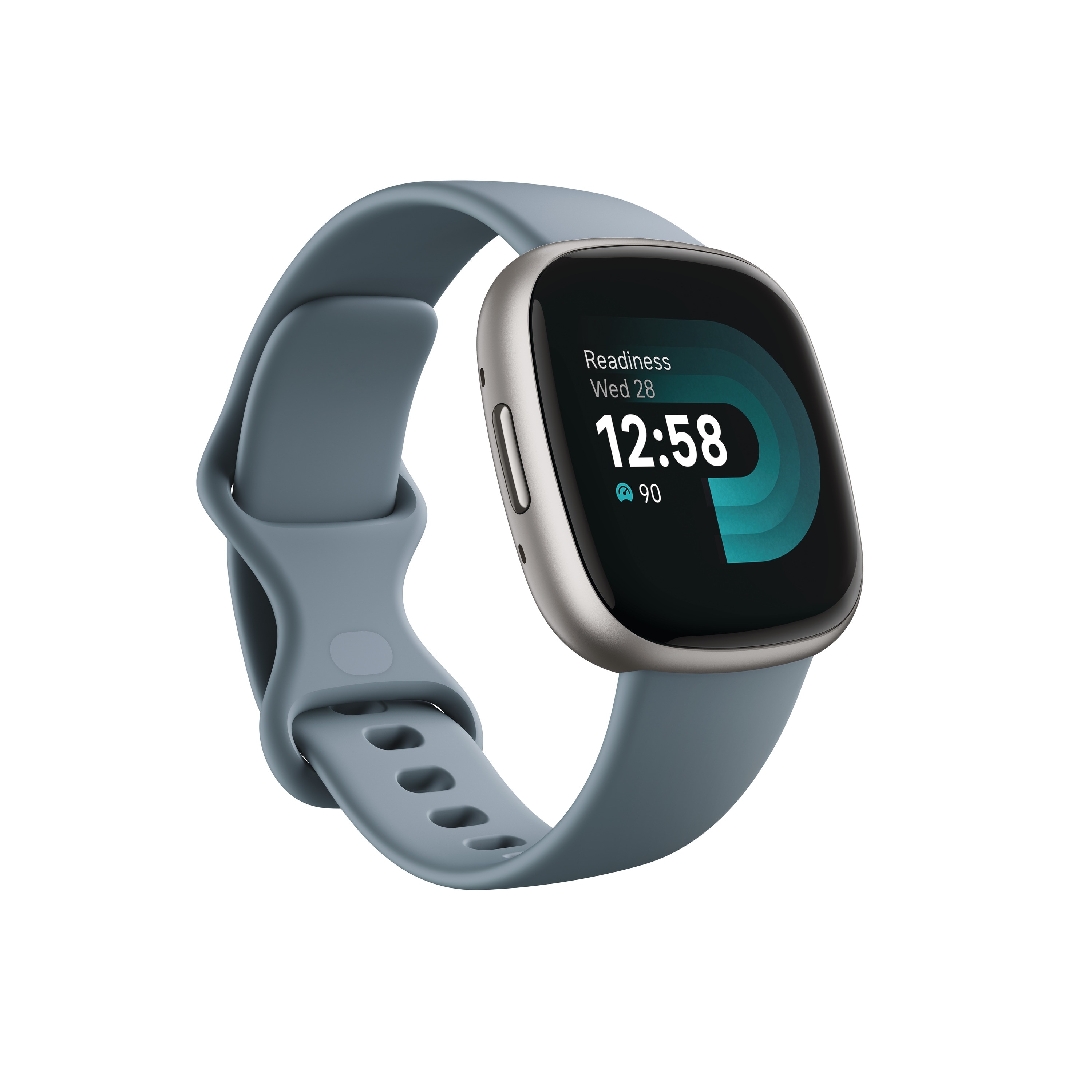 Fitbit Versa 4 Fitness Smartwatch- Waterfall Blue