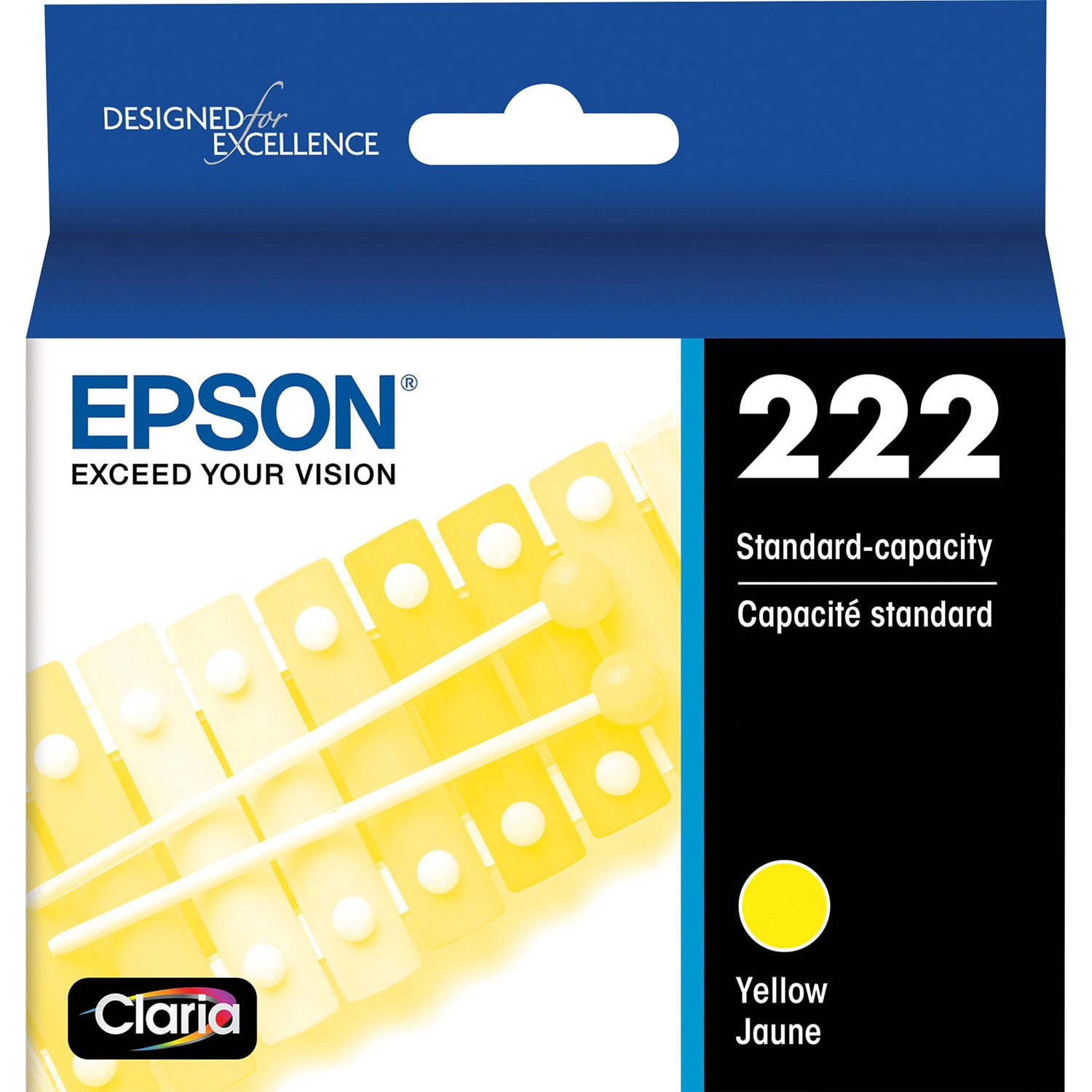 Epson 222 Yellow Ink Cartridge